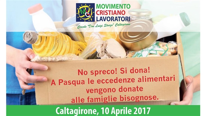 Caltagirone (CT): Giornata straordinaria di distribuzione di derrate alimentari