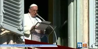 RAI Tg3 Lazio - Presentazione del libro: "Papa Francesco - Questa economia uccide"