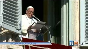 RAI Tg3 Lazio - Presentazione del libro: "Papa Francesco - Questa economia uccide"