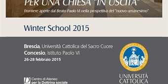A Brescia dal 26 al 28 febbraio la Winter School 2015