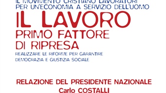 Relazione del Presidente nazionale Carlo Costalli