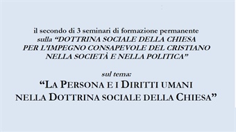 Trapani: Secondo seminario sulla dottrina sociale della Chiesa