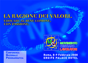 Conferenza Nazionale Programmatica Roma, 8-9 Febbraio 2008