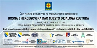 Conferenza Internazionale "Bosnia-Erzegovina, luogo di dialogo tra culture"