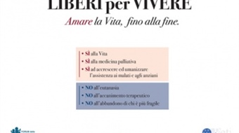 Mcl aderisce al Manifesto "Liberi per vivere"
