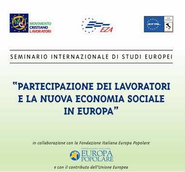 "Partecipazione dei lavoratori e la nuova economia sociale in Europa"