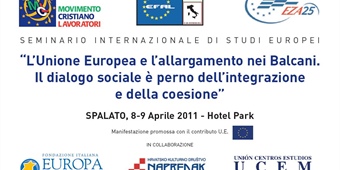Seminario Internazionale di Studi Europei - Spalato, 8 e 9 aprile 2011