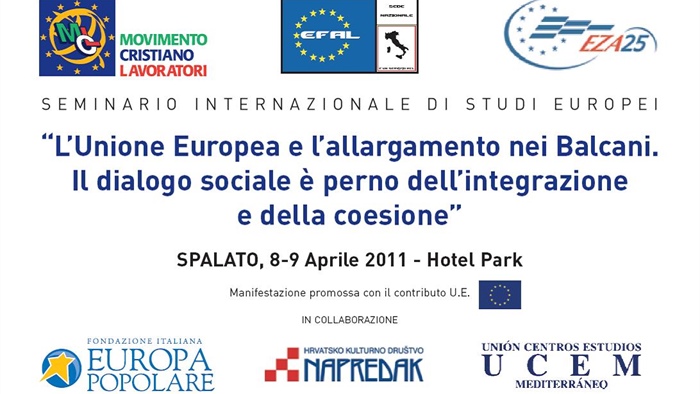 Seminario Internazionale di Studi Europei - Spalato, 8 e 9 aprile 2011