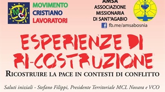 Novara: Esperienze di Ricostruzione