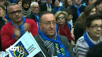 16/01/2016 - Rai TG1 Udienza da Papa Francesco del MCL