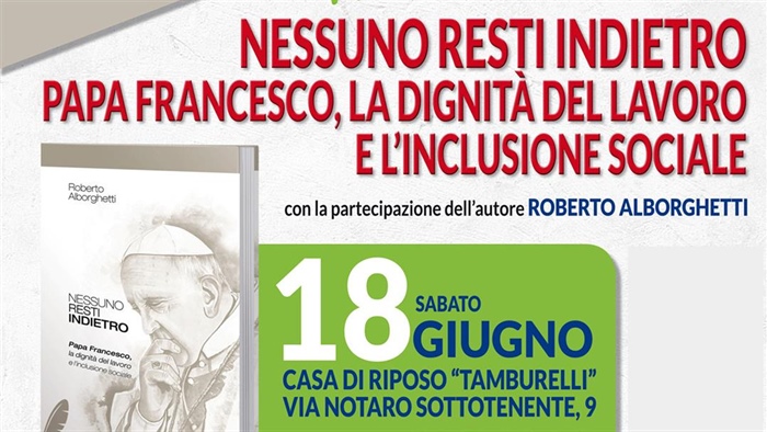 Lamezia (CZ): presentazione del libro "Nessuno resti indietro"