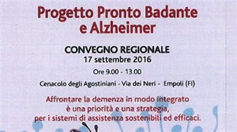 Empoli (FI): "Progetto Pronto Badante e Alzheimer"