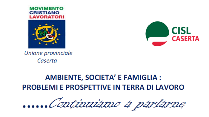 Caserta - "Ambiente, società e famiglia: problemi e prospettive in terra di lavoro"