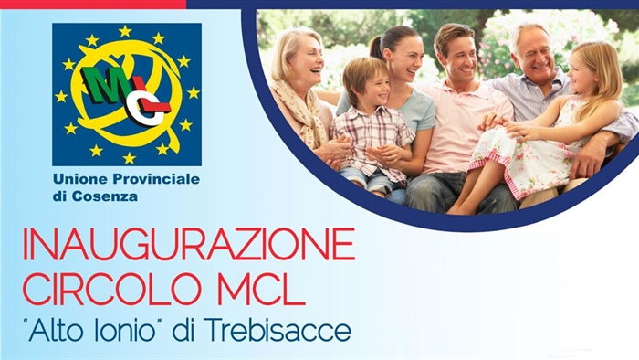 Cosenza: inaugurazione del circolo MCL "Alto Ionio" Trebisacce