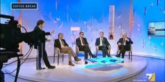 24/01/2017 - LA7 Coffee Break - Ospite in studio: Carlo Costalli 