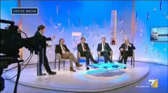 24/01/2017 - LA7 Coffee Break - Ospite in studio: Carlo Costalli 