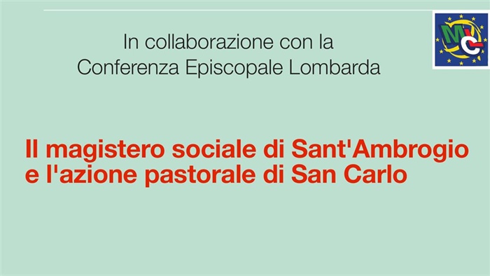 Milano: Il magistero sociale di Sant&rsquo;Ambrogio e l&rsquo;azione pastorale di San Carlo