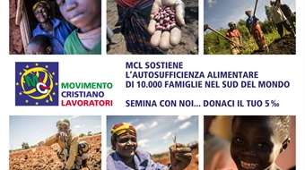 MCL sostiene l'autosufficienza alimentare di 10.000 famiglie nel Sud del mondo