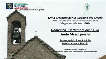 Roncola (BG): 12° giornata per la custodia del Creato