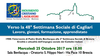 Brescia: "Verso la 48° Settimana Sociale di Cagliari"