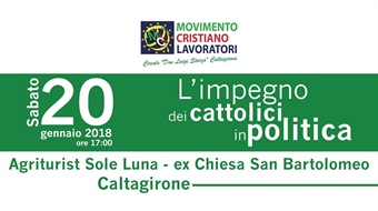 Caltagirone (CT): "L'impegno dei cattolici in politica"