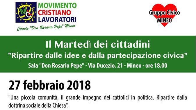 Mineo (CT): "Il martedì dei cittadini"