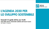 Brescia: L’AGENDA 2030 PER LO SVILUPPO SOSTENIBILE
