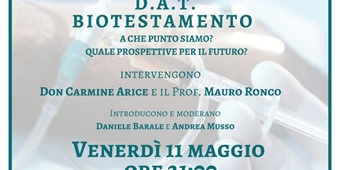 Torino: D.A.T. Biotestamento - A che punto siamo? Quali prospettive per il futuro?