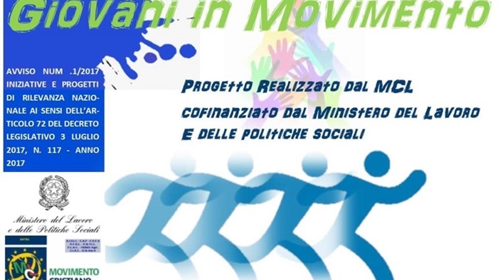 CONFERENZA STAMPA PRESENTAZIONE PROGETTO DEL MCL "GIOVANI IN MOVIMENTO"