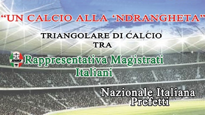 Crotone: "Un calcio alla &rsquo;ndrangheta"