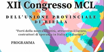 XII Congresso MCL dell'unione provinciale di Biella