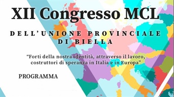 XII Congresso MCL dell'unione provinciale di Biella