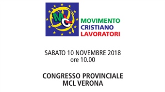 Congresso Provinciale MCL Verona