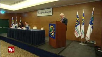 26/02/2019 TG2 - Carlo Costalli riconfermato presidente del Movimento Cristiano Lavoratori