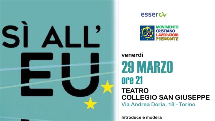 Torino: "Si all&rsquo;Europa per farla"