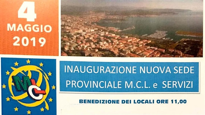 La Spezia: Inaugurazione nuova sede provinciale MCL e Servizi