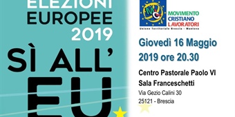 Brescia: "Sì all'Europa, per farla"