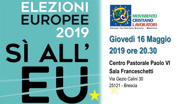 Brescia: "Sì all’Europa, per farla"