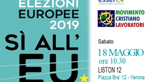 Verona: "Sì all'Europa, per farla"
