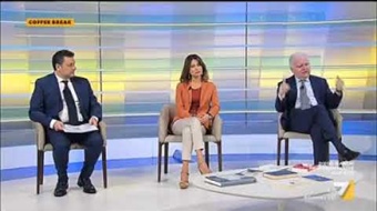 5/10/2019 - LA7, Coffee Break, in studio Carlo Costalli