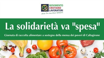 Caltagirone (CT): la solidarietà va "spesa"