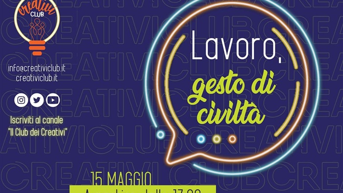 Lavoro, gesto di civiltà