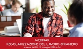 WEBINAR REGOLARIZZAZIONE DEL LAVORO STRANIERO