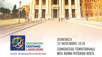 Congresso Territoriale MCL Roma - Viterbo - Rieti