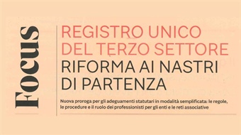 REGISTRO UNICO DEL TERZO SETTORE