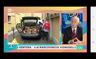 19/05/2021 - Il presidente del MCL Antonio Di Matteo a Uno Mattina