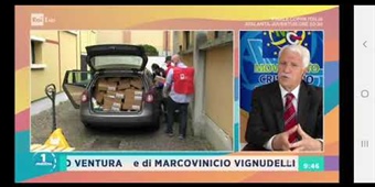 19/05/2021 - Il presidente del MCL Antonio Di Matteo a Uno Mattina