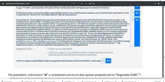 TUTORIAL COMPILAZIONE ISTANZA DI RISTORO