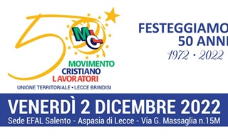 LECCE: "Festeggiamo 50 anni 1972 - 2022"