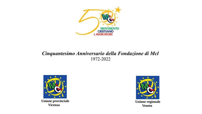 MCL Veneto: Cinquantesimo Anniversario della Fondazione di MCL